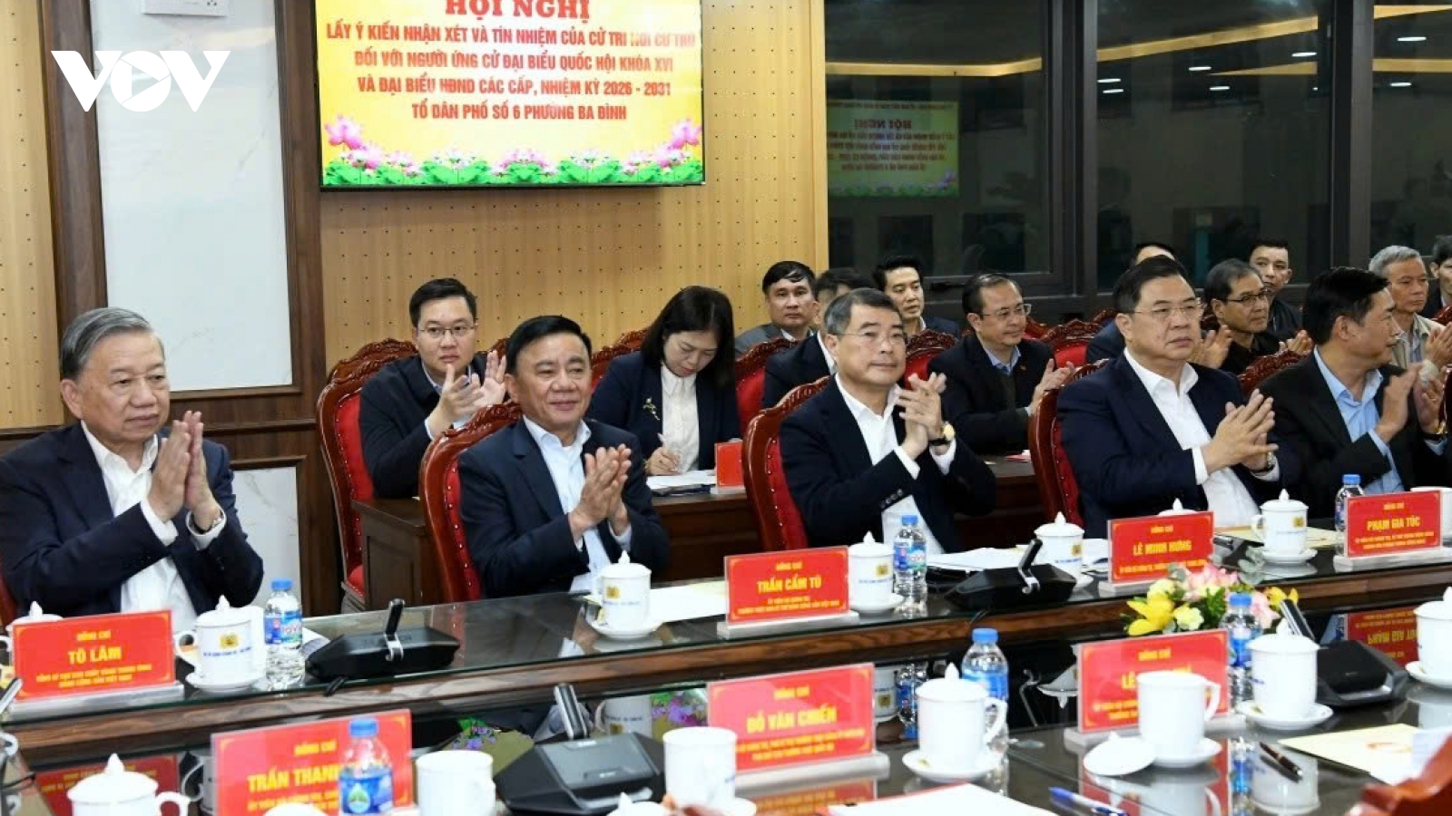 Senior leaders win strong voter support for National Assembly candidacies